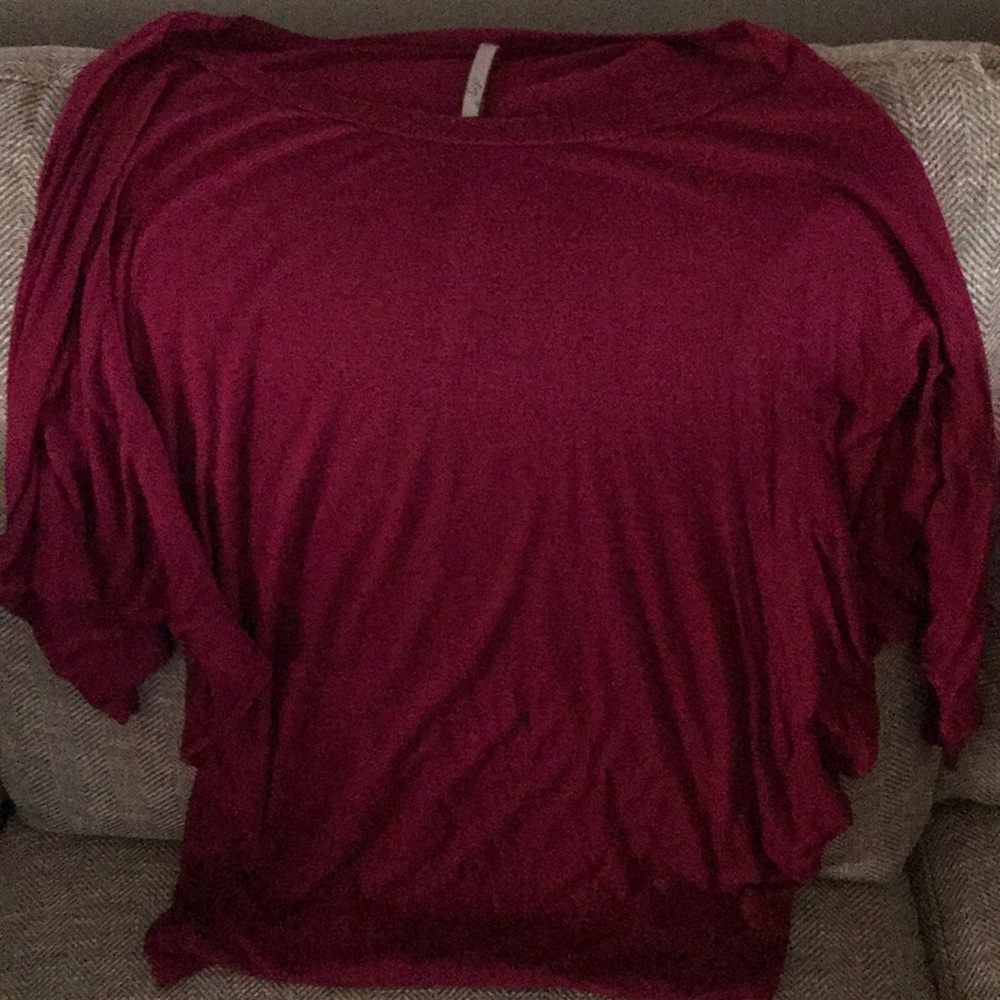 Maroon blouse